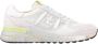 Premiata Witte Landeck Sneakers met Gele Accenten White Heren - Thumbnail 16