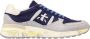 Premiata Blauwe Mesh en Suède Sneakers Blue Heren - Thumbnail 9