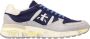 Premiata Blauwe Suède Sneakers Logo Detail Multicolor Heren - Thumbnail 24