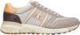 Premiata Beige en Taupe Sneakers met Leren Inzetstukken - Thumbnail 1