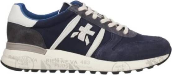 Premiata Lander Sneakers in Ge gde Materialen