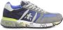 Premiata Grijze Lander Sneakers met Gekleurde Zool Multicolor Heren - Thumbnail 3