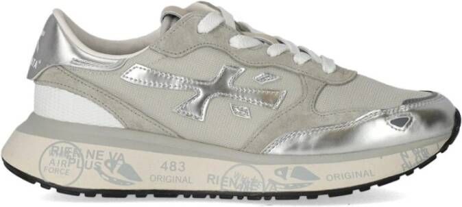 PREMIATA Lage Sneakers Dames Lauryn Maat: 39 Kleur: Zilver
