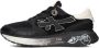PREMIATA Lage Sneakers Dames Lauryn Maat: 39 Materiaal: Leer Kleur: Zwart - Thumbnail 2