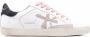 Premiata Leren Baskets Stevend met Roze en Zwarte Details White Dames - Thumbnail 1