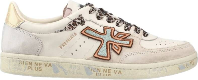 Premiata Leren en Suède Sneakers