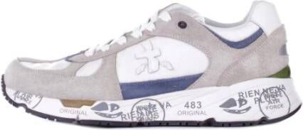 PREMIATA Lage Sneakers Heren Mase Maat: 40 Materiaal: Suède Kleur: Wit - Foto 3