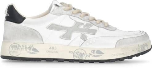 Premiata Leren Sneakers met Logo Details