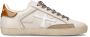 Premiata Crèmekleurige platte schoenen met logo patch en vetersluiting Beige Dames - Thumbnail 1