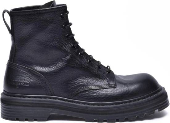 Premiata Leren Veterschoen Enkellaars