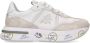 Premiata Lichtgrijze Suède Sneakers Cassie Multicolor Dames - Thumbnail 1