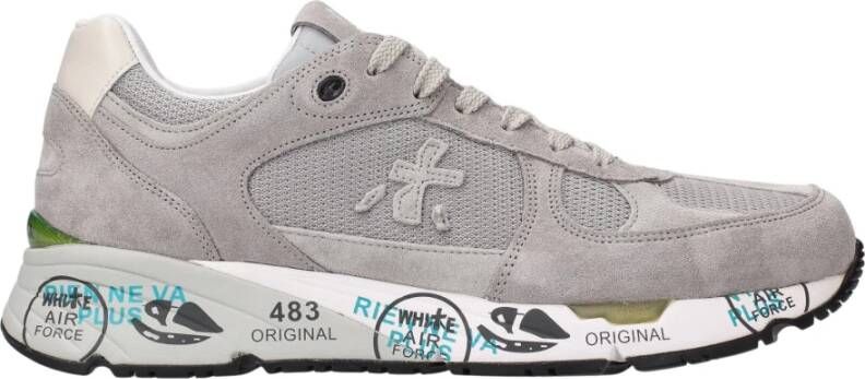 Premiata Mase 6153 Vintage Sneakers Gray Heren