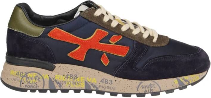 Premiata Mick 5356 Sportschoenen Blauw Heren