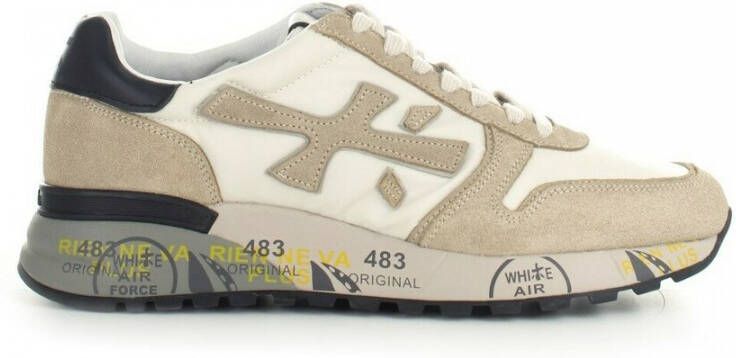 Premiata Mick 5895 low Sneakers Beige Heren