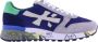 Premiata Leren en stoffen sneakers met rubberen zool Blue Heren - Thumbnail 1