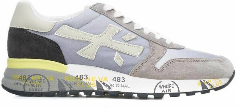 Premiata Grijze Mick Sneakers met Gekleurde Details Multicolor Heren - Foto 9