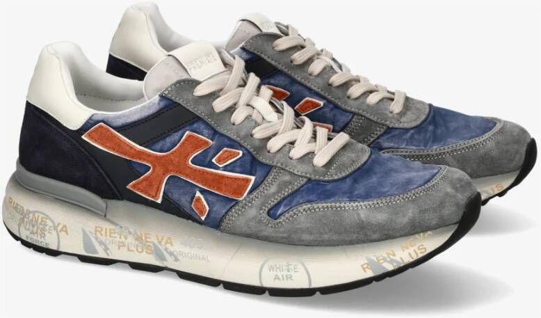 Premiata MultiColour Sneakers met suède lederen details