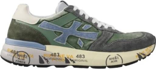 PREMIATA Lage Sneakers Heren Mick Groen - Foto 2