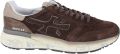 PREMIATA Lage Sneakers Heren Mick Suède Bruin - Bruin