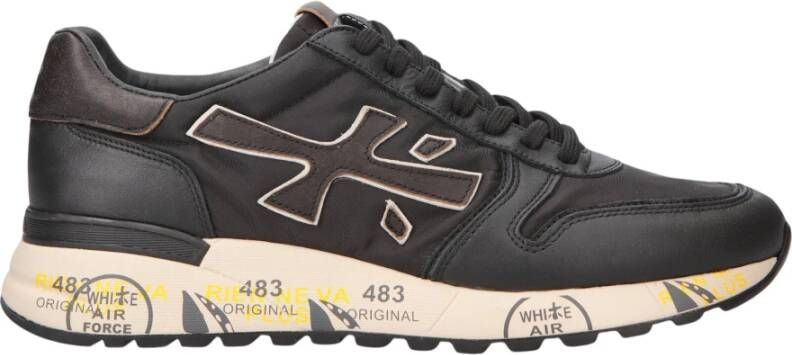 Premiata Moderne Mick Sneakers voor Mannen Black Heren