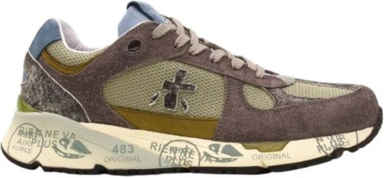 Premiata MultiColour Sneakers met Katoenen Veters