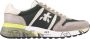 Premiata MultiColour Suède Nylon Lander Sneakers Multicolor Heren - Thumbnail 16