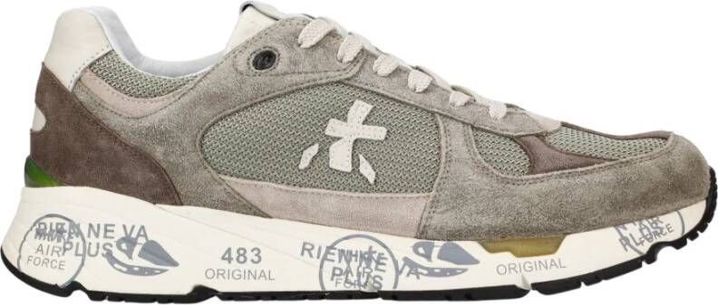 PREMIATA Lage Sneakers Heren Mase Maat: 42 Materiaal: Suède Kleur: Groen
