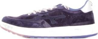 Premiata Stijlvolle Blauwe Sneakers voor Mannen