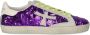 Premiata Paarse Pailletten Leren Sneaker - Thumbnail 1