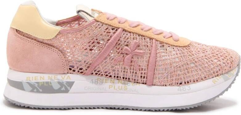 Premiata Perforated Conny Sneakers