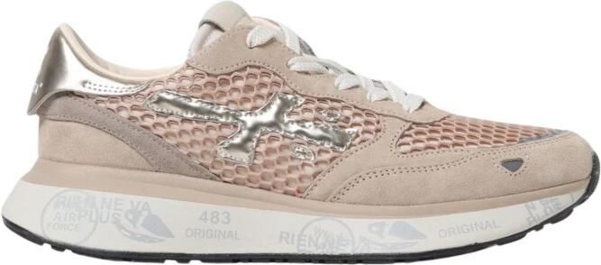 Premiata Leren Sneakers met Logo Vetersluiting - Foto 6