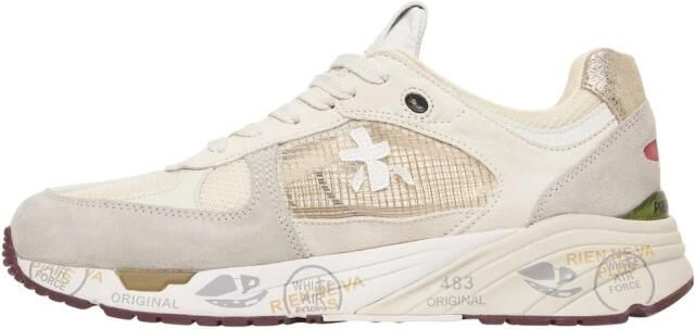 Premiata Beige Sneakers met Contrasterende Details - Foto 3