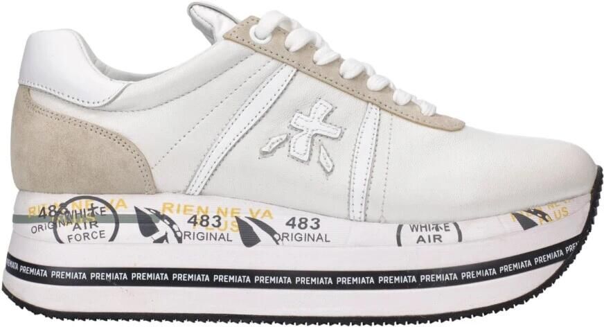 Premiata Beth Sneakers van Suède en Stof Multicolor Dames - Foto 6