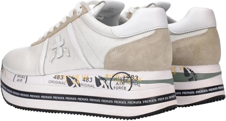 Premiata Beth Sneakers van Suède en Stof Multicolor Dames - Foto 7