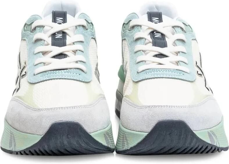 Premiata Blauwe Sneakers met Pebax Zool