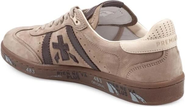 PREMIATA Lage Sneakers Heren Bonnie Suède Taupe - Foto 9