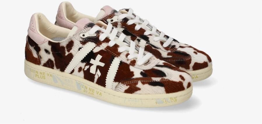 Premiata Bonnied Cow Print Pony Effect Sneakers - Foto 3