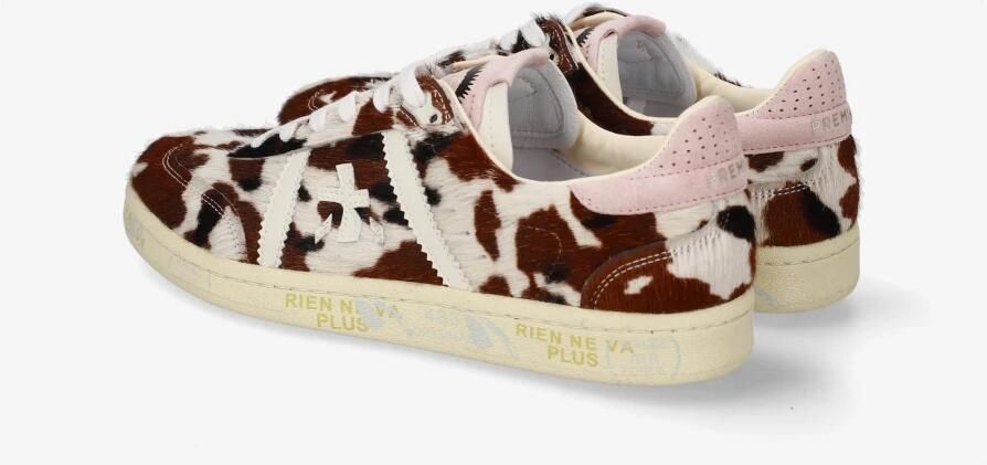 Premiata Bonnied Cow Print Pony Effect Sneakers - Foto 4