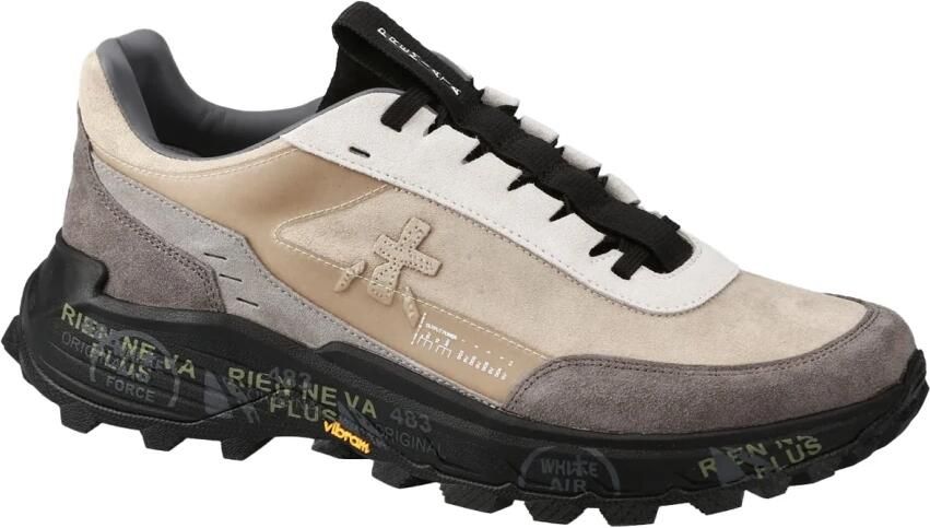 Premiata Bruine Sneakers met EVA Rubberzool