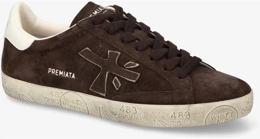 PREMIATA Lage Sneakers Stevend Suède Bruin - Foto 8