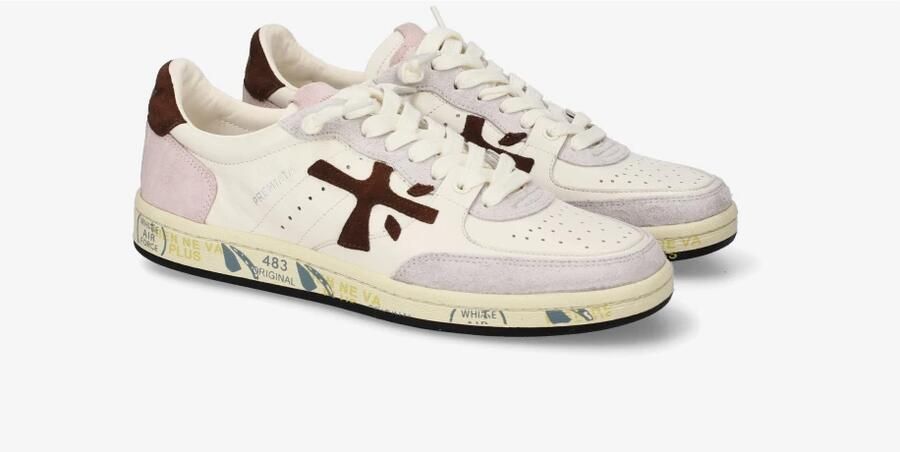 Premiata BSKTCLAD 8284 Beige - Foto 4