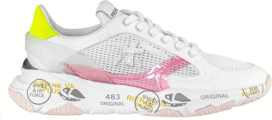Premiata Buffly Dames Sneakers Wit White