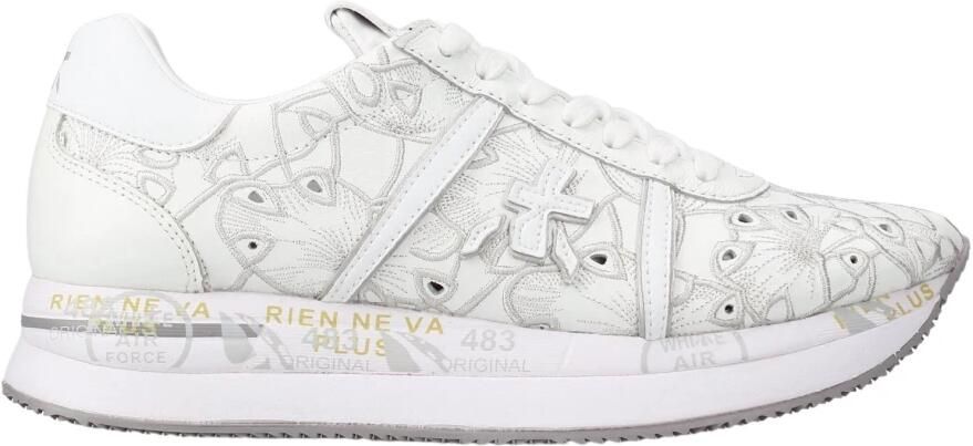 Premiata Damesschoenen Conny 7364 Ss25 White Dames