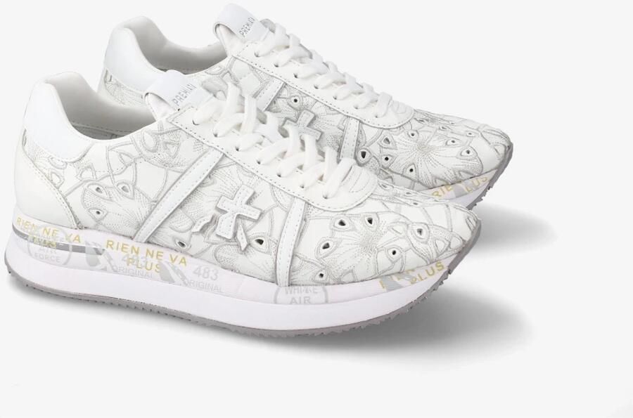 Premiata Damesschoenen Conny 7364 Ss25 White Dames - Foto 3