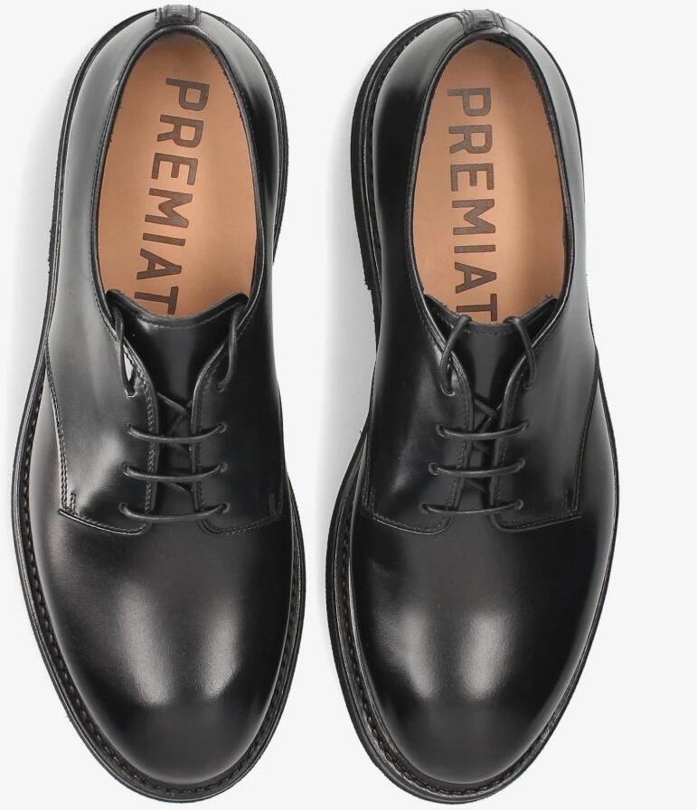 Premiata Leren veterschoenen met verlengde neus Black Heren - Foto 2