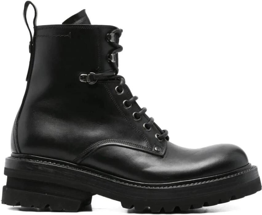 Premiata Elba Leren Militaire Laarzen