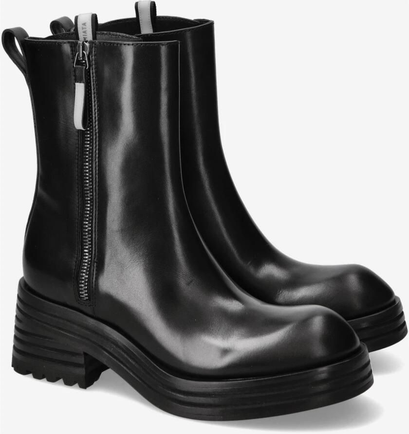 Premiata Heidi M6309D geborsteld leren booties Black Dames - Foto 2