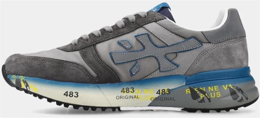 Premiata Blauwe Casual Sneakers van Kwaliteitsmaterialen - Foto 2