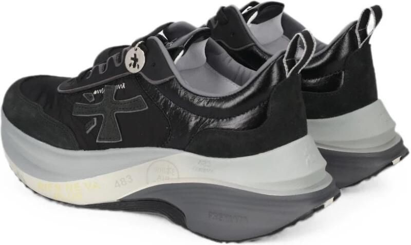 Premiata Hill Nylon Platform Sneakers - Foto 4