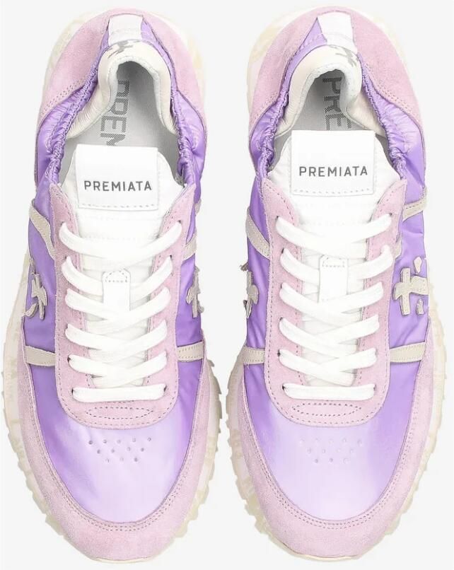 Premiata Stijlvolle Sneakers voor Modieuze Vrouwen Pink Dames